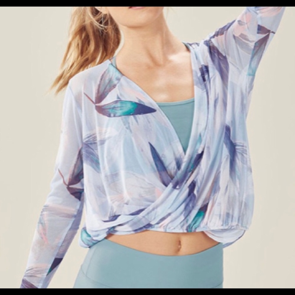 Camilla Sports Bra and Treva L/S Top